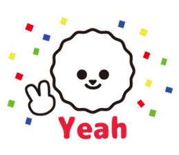Bichon Frise basic Sticker(English ver.) sticker #6975427