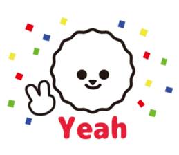 Bichon Frise basic Sticker(English ver.) sticker #6975427
