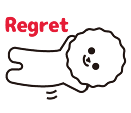 Bichon Frise basic Sticker(English ver.) sticker #6975439