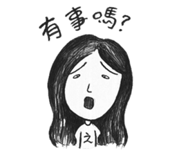 1042-An office worker's story sticker #6975565