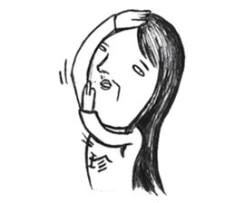 1042-An office worker's story sticker #6975569