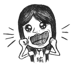 1042-An office worker's story sticker #6975579