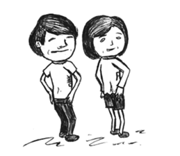 1042-An office worker's story sticker #6975584