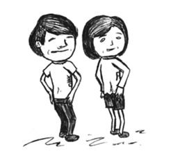 1042-An office worker's story sticker #6975584