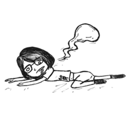 1042-An office worker's story sticker #6975588