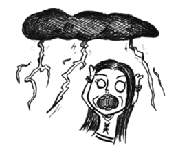 1042-An office worker's story sticker #6975593