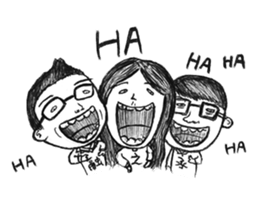 1042-An office worker's story sticker #6975596