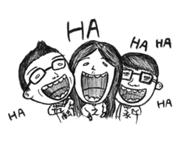 1042-An office worker's story sticker #6975596