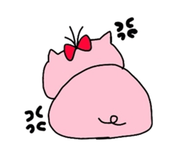 My baby pig of thin hair sticker #6975708