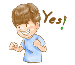 Please call me Teerak sticker #6975851