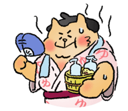Sumo Cat - step by step sticker #6976149
