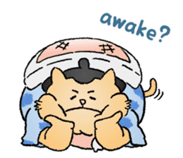 Sumo Cat - step by step sticker #6976156