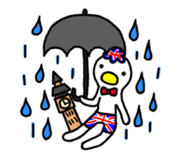 Travel favorite bird sticker #6976305