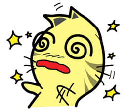 Funny Cat : Woo zaa! sticker #6976391