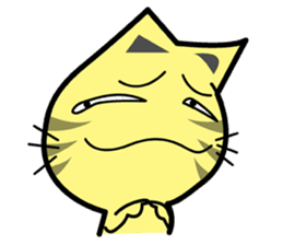 Funny Cat : Woo zaa! sticker #6976395