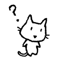 Shironeko and Kuroneko sticker #6976447