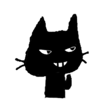 Shironeko and Kuroneko sticker #6976459