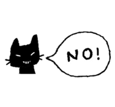 Shironeko and Kuroneko sticker #6976461