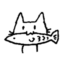 Shironeko and Kuroneko sticker #6976477