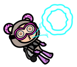 Leopard ear -Eng.- sticker #6976486