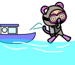 Leopard ear -Eng.- sticker #6976489