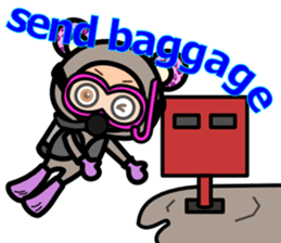 Leopard ear -Eng.- sticker #6976496