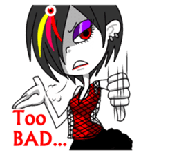 Creepy town sticker #6976804