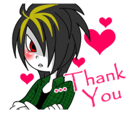 Creepy town sticker #6976805