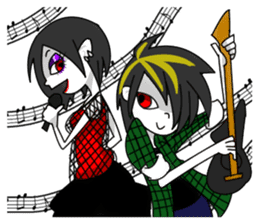 Creepy town sticker #6976809