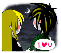 Creepy town sticker #6976816