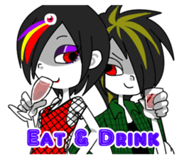 Creepy town sticker #6976820