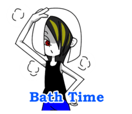 Creepy town sticker #6976821