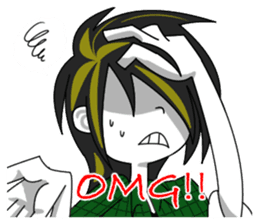 Creepy town sticker #6976822