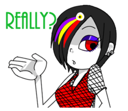 Creepy town sticker #6976828