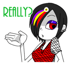 Creepy town sticker #6976828