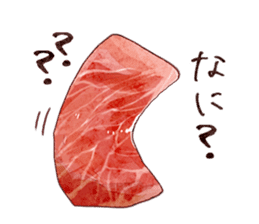Oneh raw meats' life sticker #6976989
