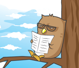 I'm an Owl sticker #6977277