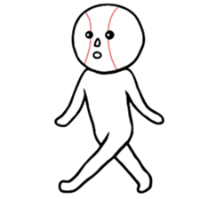 Baseball Man sticker #6977442