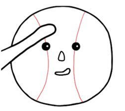 Baseball Man sticker #6977446