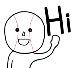 Baseball Man sticker #6977461