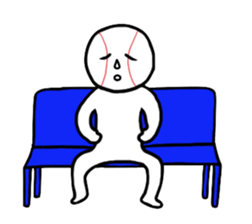 Baseball Man sticker #6977464