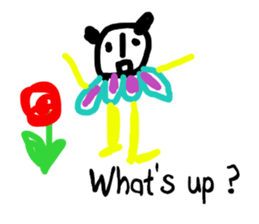 rakugaki de american sticker #6977724