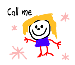 rakugaki de american sticker #6977732