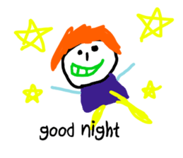 rakugaki de american sticker #6977734