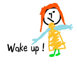 rakugaki de american sticker #6977737