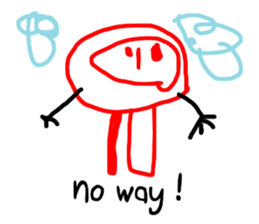 rakugaki de american sticker #6977742