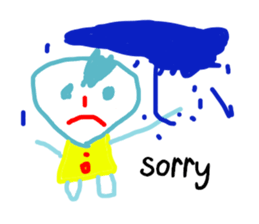 rakugaki de american sticker #6977748