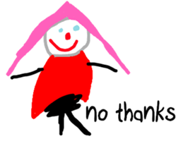 rakugaki de american sticker #6977753