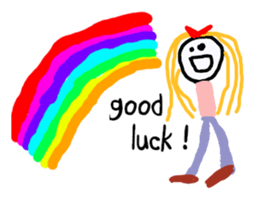 rakugaki de american sticker #6977758