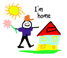 rakugaki de american sticker #6977759